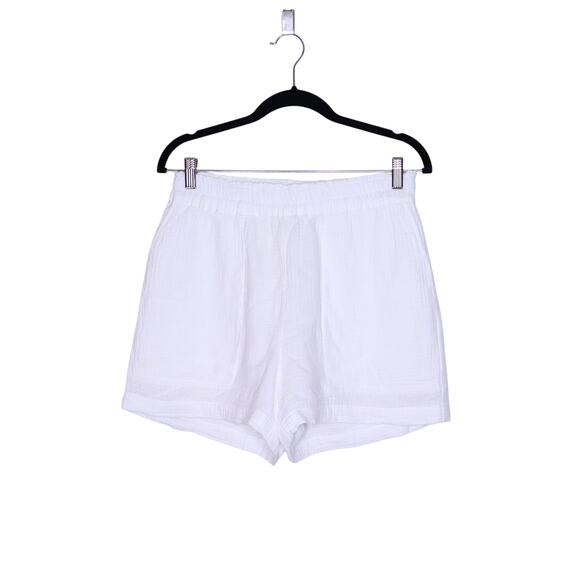 RAILS Leighton High Rise Gauze Short Cotton Lined Pull On Summer Women's M - Picture 1 of 11